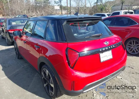 2025 Mini Hardtop Cooper S from USA, damaged, VIN WMW53GD00S2W68515